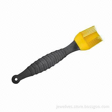 Silicone baking brushes with plastic handle
